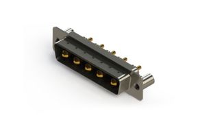 EDAC 627-5W5-224-1N3 Combination Layout D Sub Connector, 627C Series, DB-5W5, Plug, 5 Contacts, 5 Power, Solder
