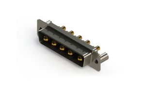 EDAC 627-5W5-224-2TB Combination Layout D Sub Connector, 627C Series, DB-5W5, Plug, 5 Contacts, 5 Power, Solder