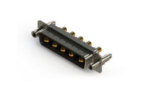 EDAC 627-5W5-224-3TE Combination Layout D Sub Connector, 627C Series, DB-5W5, Plug, 5 Contacts, 5 Power, Solder