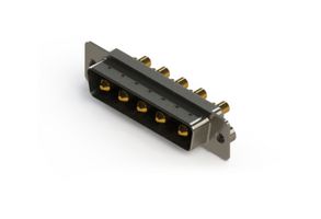 EDAC 627-5W5-224-3T2 Combination Layout D Sub Connector, 627C Series, DB-5W5, Plug, 5 Contacts, 5 Power, Solder
