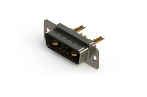 EDAC 627-7W2-222-1N1 Combination Layout D Sub Connector, 627C Series, DA-7W2, Plug, 7 Contacts, 5 Signal, 2 Power
