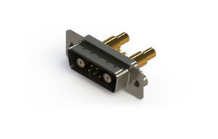 EDAC 627-7W2-622-7TA Combination Layout D Sub Connector, 627C Series, DA-7W2, Plug, 7 Contacts, 5 Signal, 2 Power/Coax