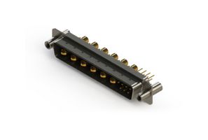 EDAC 627-13W6224-4N4 Combination Layout D Sub Connector, 627C Series, DC-13W6, Plug, 13 Contacts, 7 Signal, 6 Power