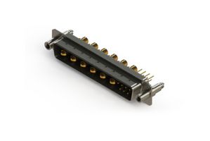 EDAC 627-13W6224-4TE Combination Layout D Sub Connector, 627C Series, DC-13W6, Plug, 13 Contacts, 7 Signal, 6 Power