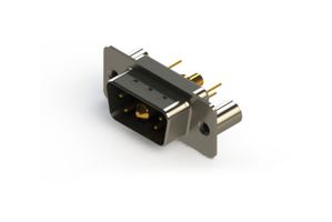 EDAC 627-5W1-624-2NB Combination Layout D Sub Connector, 627C Series, DE-5W1, Plug, 5 Contacts, 4 Signal, 1 Power