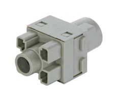 HARTING 09140013103 Heavy Duty Connector, Han-Modular Series, Module, 1 Contact, Receptacle