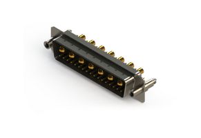 EDAC 627-24W7224-3NE Combination Layout D Sub Connector, 627C Series, DD-24W7, Plug, 24 Contacts, 17 Signal, 7 Power