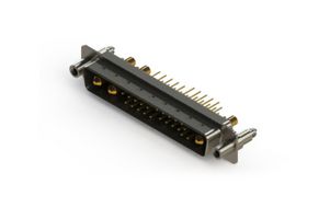 EDAC 627-25W3224-3N6 Combination Layout D Sub Connector, 627C Series, DC-25W3, Plug, 25 Contacts, 22 Signal, 3 Power