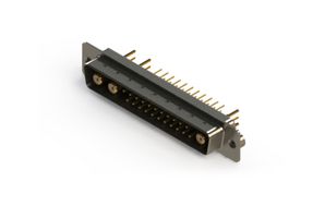EDAC 627-25W3224-7TA Combination Layout D Sub Connector, 627C Series, DC-25W3, Plug, 25 Contacts