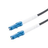 L-COM FCA-SLCULCUS10 Fiber Optic Cable, Singlemode, 1 Fibers, 9µm / 125µm, LC Simplex to LC Simplex, 32.8ft