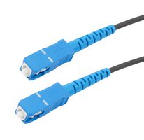 L-COM FCA-SSCUSCUS5 Fiber Optic Cable, Singlemode, 1 Fibers, 9µm / 125µm, SC Simplex to SC Simplex, 16.4ft