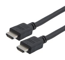 L-COM HD21Z-MM-BLK-5M Cable de Audio / Video, LSZH, 2.1, HDMI Macho, HDMI Macho, 16.4 ft, 5 m, Negro