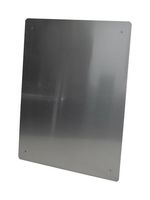 L-COM HGX-NPLATE43 Accesorio de Carcasa, Panel Trasero, Aluminum, L-COM PC201608 Enclosures, 536 mm, 434 mm