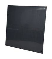 L-COM HGX-NPLATE48 Enclosure Accessory, Back Panel, PVC (Polyvinylchloride), L-COM PC242410 Enclosures, 533 mm