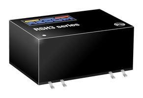 RECOM POWER RSH3-1224S/H2-R Isolated Surface Mount DC/DC Converter, ITE, Surface Mount DIP, 3 W, 1 Output, 24 V