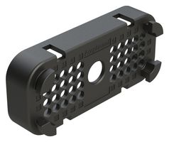 AMPHENOL SINE/TUCHEL ARCWR-015-4005 Connector Accessory, Thermoplastic, Wire Router, Amphenol ARC Series 40 Position Connector Housings