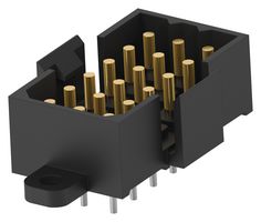 TE CONNECTIVITY - AMP 207444-8 Pin Header, Wire-to-Board, 5 mm, 6 Rows, 18 Contacts, Through Hole Straight, Metrimate Series