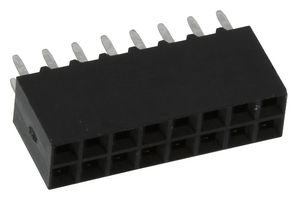 AMP - TE CONNECTIVITY 5-534206-8. PCB Receptacle, Board-to-Board, 2.54 mm, 2 Rows, 16 Contacts, Through Hole Mount