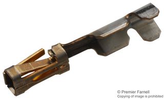 AMP - TE CONNECTIVITY 6-87756-8 Contact, AMPMODU Mod IV Series, Socket, Crimp, 22 AWG, Gold Plated Contacts