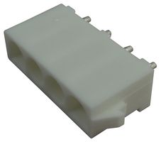 TE CONNECTIVITY - AMP 350792-3 Rectangular Power Connector, 4 Contacts, Universal MATE-N-LOK Series, PCB Mount, Through Hole
