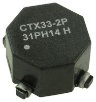 EATON ELECTRONICS CTX33-2P-R Inductor, Potencia, 32.67 µH, 20%, 0.126 ohm, 1.3 A, 8.89mm x 8.89mm x 5.97mm