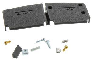 AMP - TE CONNECTIVITY 5206478-5 D Sub Backshell, AMPLIMITE HD-20 Series, DD, 45°, 180°, Thermoplastic Body
