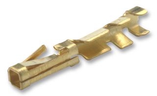 TE CONNECTIVITY - AMP 181270-2 Contacto, Serie AMPMODU MOD II, Hembra, Crimpado, 23 AWG, Contactos con Recubrimiento de Oro