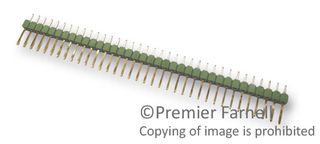 TE CONNECTIVITY - AMP 3-826629-6 Pin Header, Board-to-Board, 2.54 mm, 1 Rows, 36 Contacts, Through Hole Straight