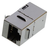 L-COM TDG1026KS-C6A In-Line Adapter, Cat6a, Adapter, In-Line, RJ45, RJ45