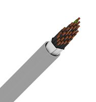BELDEN 7408W 060250 Multiconductor Cable, Shielded, 24 Conductor, 20 AWG, 250 ft, 76.2 m