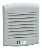SCHNEIDER ELECTRIC NSYCVF38M115PF Enclosure Cooling, ClimaSys CV Series, ASA, Polycarbonate, 137 mm, 117 mm, 49 mm