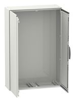 SCHNEIDER ELECTRIC NSYSM1410402DP Metal Enclosure, Multipurpose, Steel, 1.4 m, 1 m, 400 mm, IP55