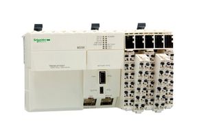 SCHNEIDER ELECTRIC TM258LD42DT Logic Controller, Compact Base, 26 I/16 O Digital, 24 VDC, IP20, Modicon M258 Series