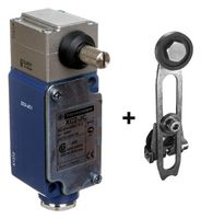 TELEMECANIQUE SENSORS XC2JC10131 Roller Lever, SPDT, 3 A, 240 V, 0.3 N-m, OsiSense XC Series