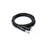 HOSA HGTR-015R Ensamble de Cable Audio/Video, Guitarra, REAN Recto Macho a REAN Ángulo Recto Macho, 15 Pies, 4.6 M