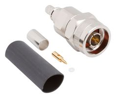 AMPHENOL RF 082-6556 RF / Coaxial Connector, N Coaxial, Straight Plug, Solder, Crimp, 50 ohm