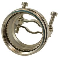 GLENAIR M85049/49-2S24N Circular Connector Clamp, Straight, Self Locking, 24, 25, 21.7 mm, Aluminum