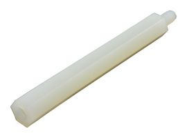 KEYSTONE 4827 Standoff, Nylon (Polyamide), 6-32, Hex Male-Female, 50.8 mm, Hex Nylon Series