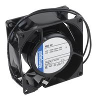 EBM-PAPST 8500VW AC Axial Fan, 115V, Square, 80 mm, 38 mm, Sleeve Bearing, 35.9 CFM
