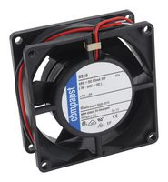EBM-PAPST 8318 Ventilador axial de CD, 48 V, Cuadrado, 80 mm, 32 mm, Rodamiento de bolas, 31.8 CFM