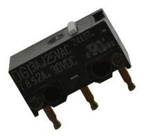 ZF DG13B1AA Microswitch, Subminiature, Pin Plunger, SPDT, Solder, 3 A, 30 V