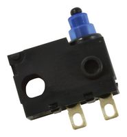OMRON ELECTRONIC COMPONENTS D2QW-C003H Microswitch, Subminiature, Pin Plunger, SPST-NO, Solder, 100 mA, 30 V