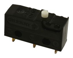 ZF DB1C-A1AA Microswitch, Subminiature, Pin Plunger, SPDT, Solder, 6 A