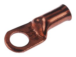MOLEX 19221-0458 Lug Terminal, 19221 Series, Crimp, 4 AWG, 25 mm², Compression Lug, M9