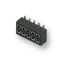 HARWIN M50-3150542 PCB Receptacle, Board-to-Board, 1.27 mm, 2 Rows, 10 Contacts, Surface Mount, Archer M50 Series