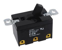 EATON 7810K1 Toggle Switch, On-On, DPDT, Non Illuminated, 20 A