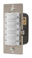HUBBELL WIRING DEVICES DT5060W Panel Mount Timer, Countdown, White, 277 V, 0 min, 60 min