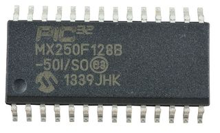 MICROCHIP PIC32MX250F128B-50I/SO PIC/DSPIC Microcontroller, PIC32 Family PIC32MX Series Microcontrollers, PIC32, 32bit, 50 MHz