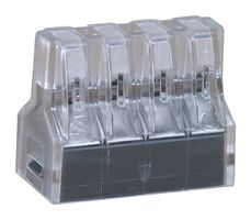 WAGO 773-108 Pluggable Terminal Block, 8 Positions, 18 AWG, 12 AWG, 2.5 mm², Push In