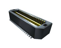 SAMTEC QTE-020-03-L-D-A-K-TR Mezzanine Connector, Header, 0.8 mm, 2 Rows, 40 Contacts, Surface Mount, Phosphor Bronze